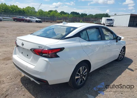 2020 Nissan Versa Sv Xtronic Cvt z USA, uszkodzony, nr VIN 3N1CN8EVXLL877011